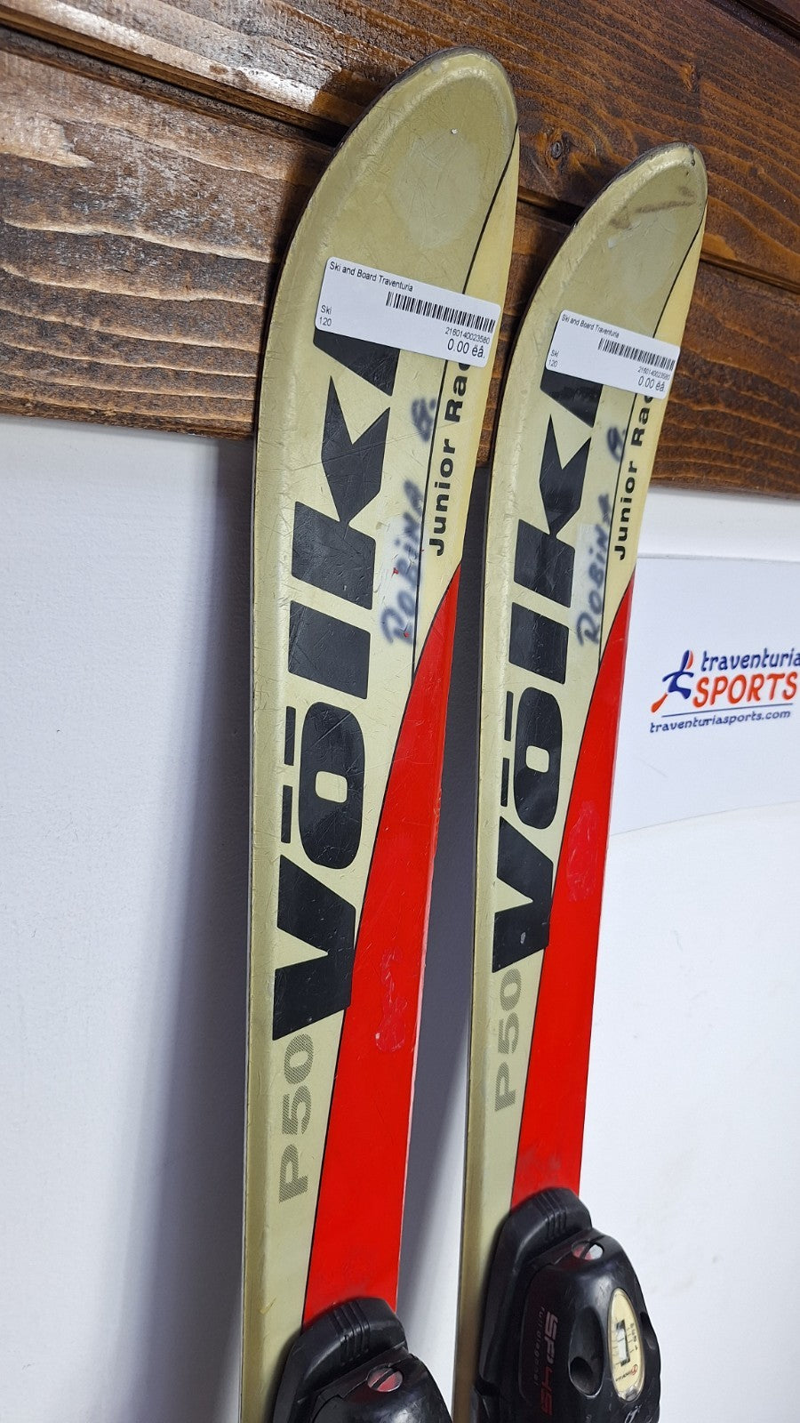 Volkl P50 120cm Ski + Tyrolia 4.5 Bindings Winter Sport Fun