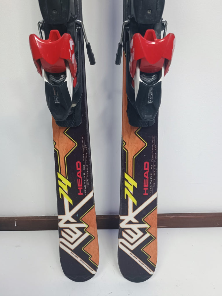 2016 HEAD I.Peak 74 FLR 163 cm Ski + Tyrolia 11 Bindings Winter