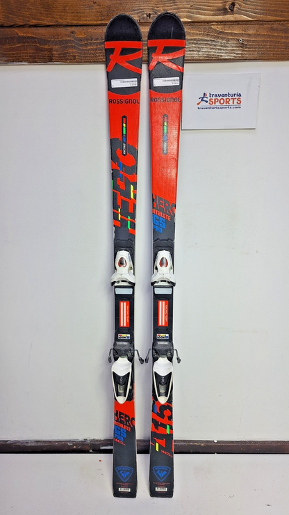 Rossignol Hero Athlete GS Pro 144 cm Ski + Look NX 7 Bindings Winter Sport Snow