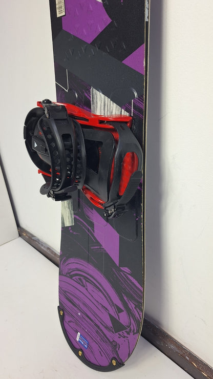 Burton LTR 148L cm Snowboard + Burton M  Bindings Winter Snow Adventure Fun