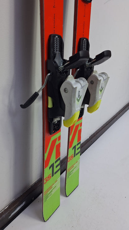 Völkl Racetiger GS 132 cm Ski + HEAD SLR 7.5 Bindings Winter Sport Snow Fun