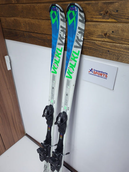 Volkl RTM 163 cm Ski + Elan ESP 10 Bindings Fun Snow Winter Sport Piste