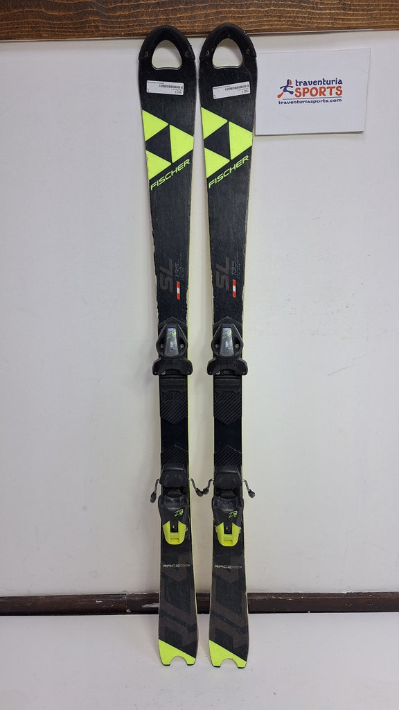 Fischer RC4 SL FIS 135 cm Ski + Fischer Z9 Bindings Winter Sports Downhill Fun