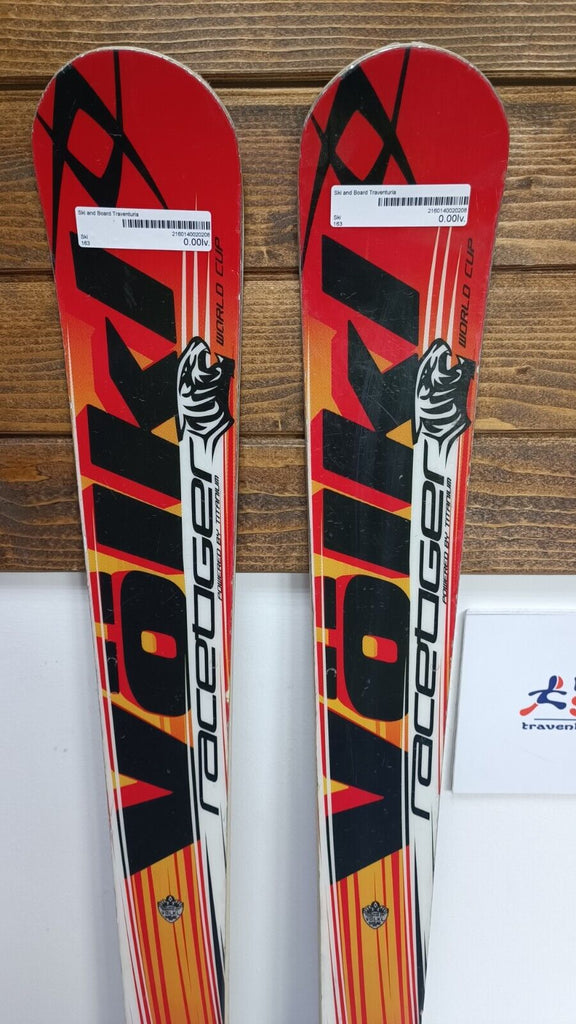 Volkl RaceTiger Racing GS 163cm Ski + Marker 12 Bindings Winter