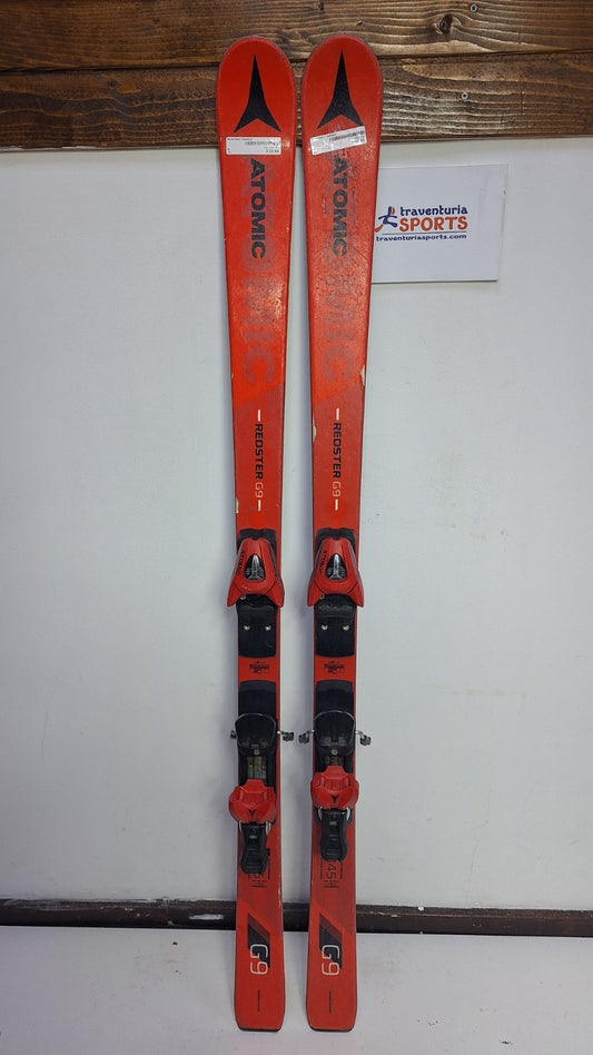 Atomic Redster G9 145 cm Ski + Atomic 7.5 Bindings Winter Sport Outdoor