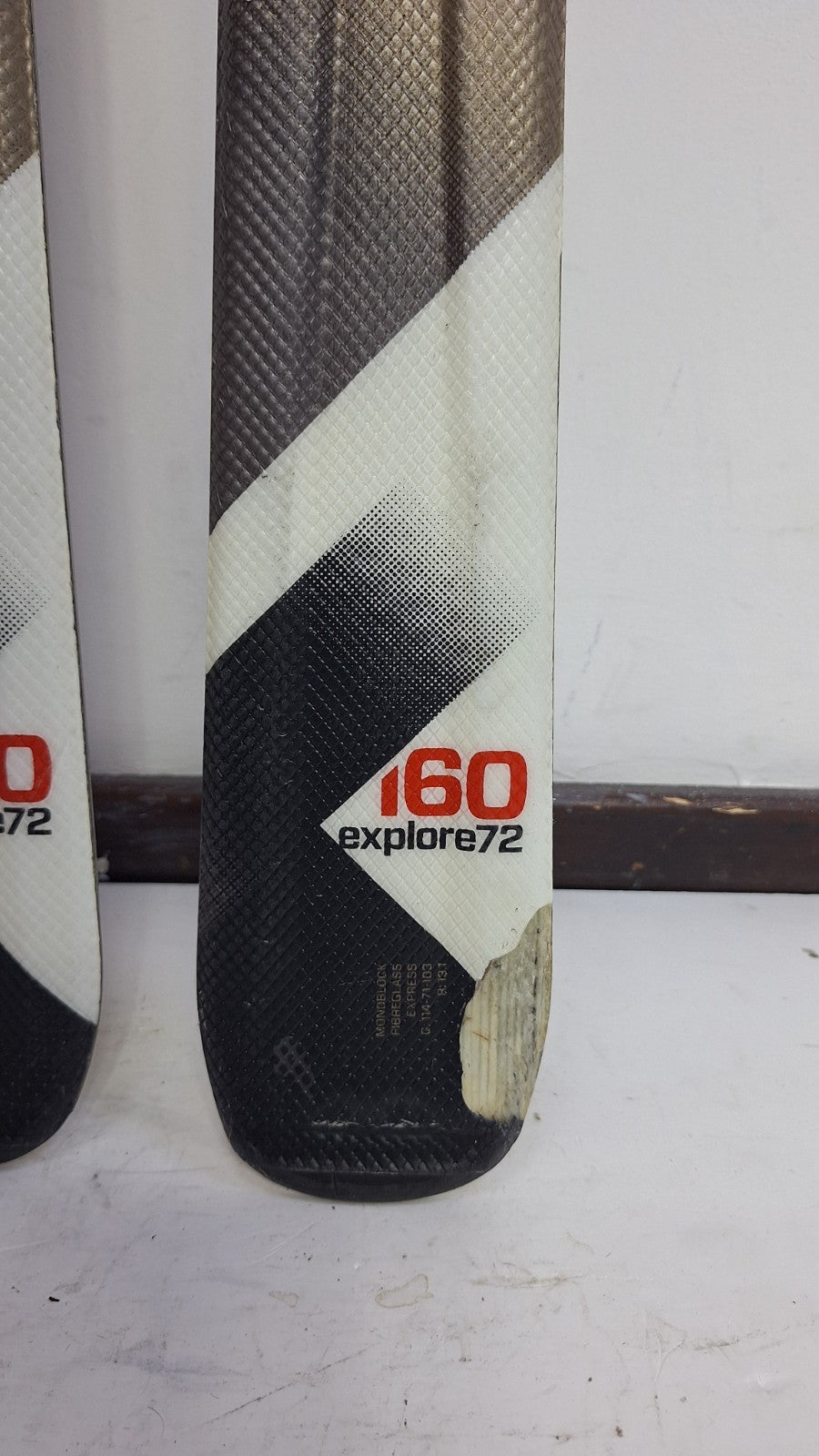 Elan Explore 72 160  Ski + Elan ESR 10 Bindings Winter Sport Fun