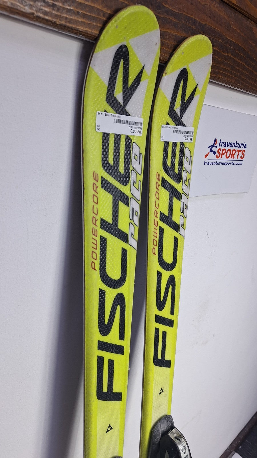 Fischer Race RC4 140 cm Ski + Fischer 7.5 Bindings Winter Sports