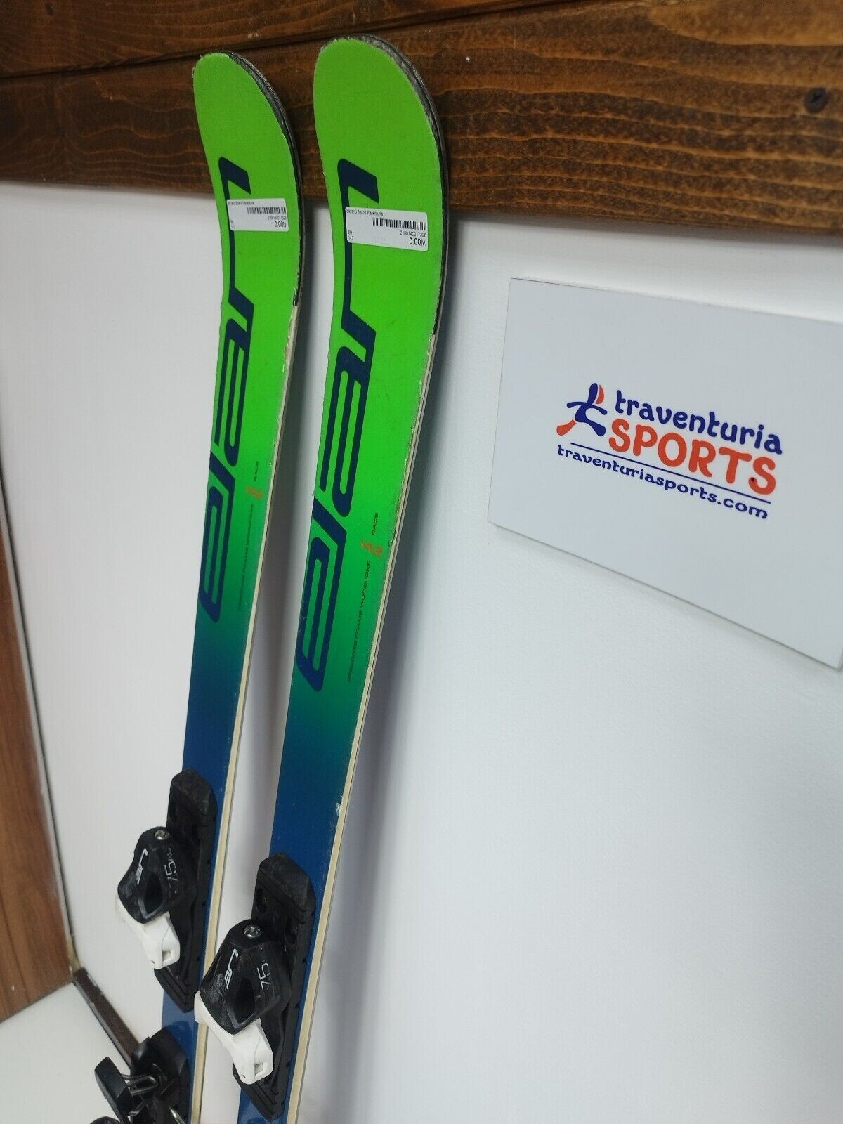 Sci Elan Race GSX 142 cm + attacchi Elan EL 7.5 Divertimento invernale Neve Avventura Sport