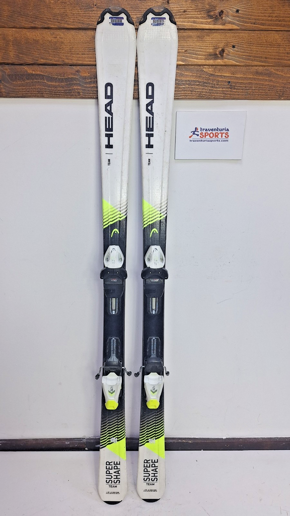 HEAD SupershapeTeam SLR Pro 157cm Ski + HEAD SLR 7.5 Bindungen – Wintersportspaß