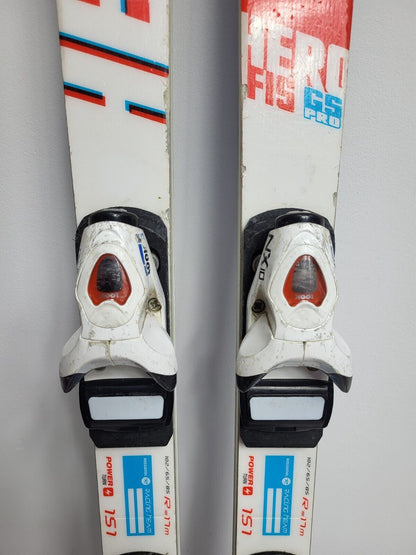 Ski Rossignol Hero FIS GS Pro 151 cm + fixations Look 10 Plaisir hivernal Neige