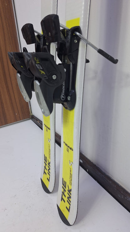 HEAD The Link R 140 cm Ski + Tyrolia BYS 10 Bindungen Wintersport Schnee BSL