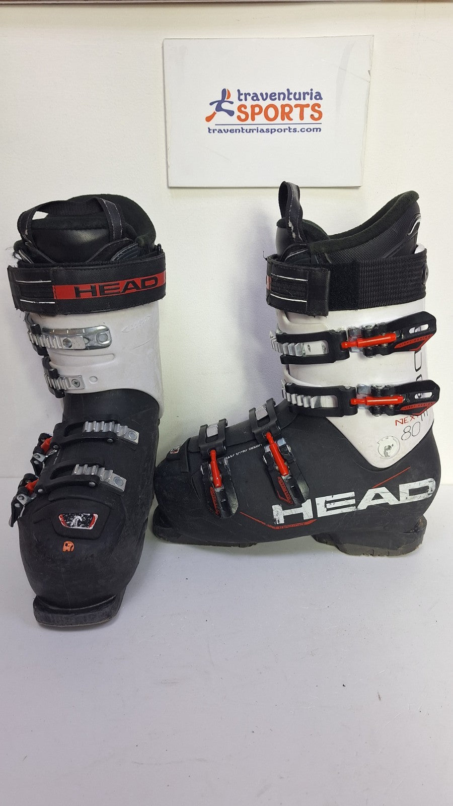 Chaussures de ski HEAD Next Edge 80 (EU 40 1/2; UK 7 ; Mondo 260) Sport plaisir d’hiver sur neige