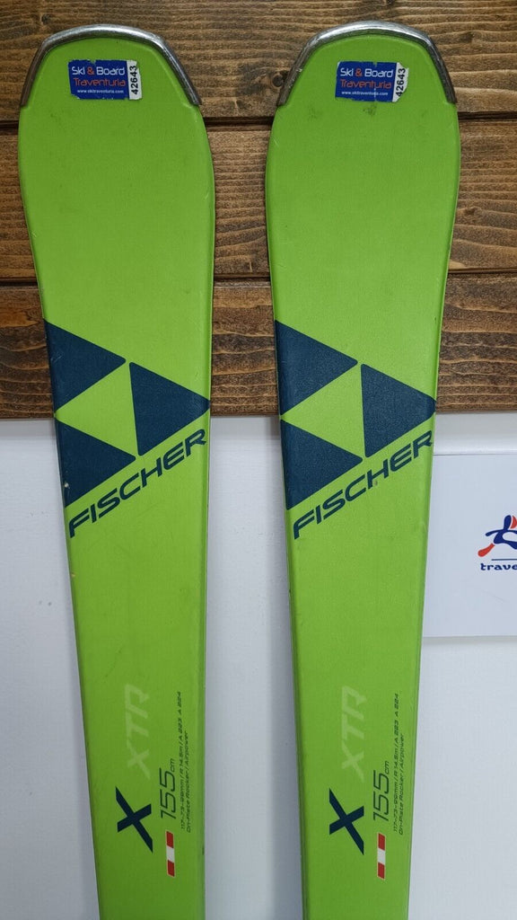 Fischer XTR RC One X 155cm Ski + Fischer RS 9 Bindings Winter