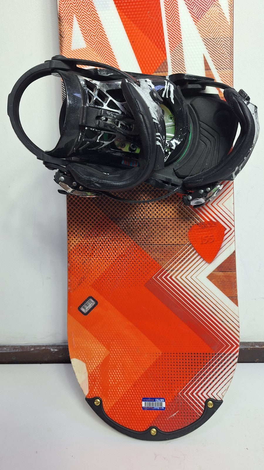 Snowboard Elan RS 155 cm + fixations Elan M Sport Hiver Amusement Tout-terrain Extérieur