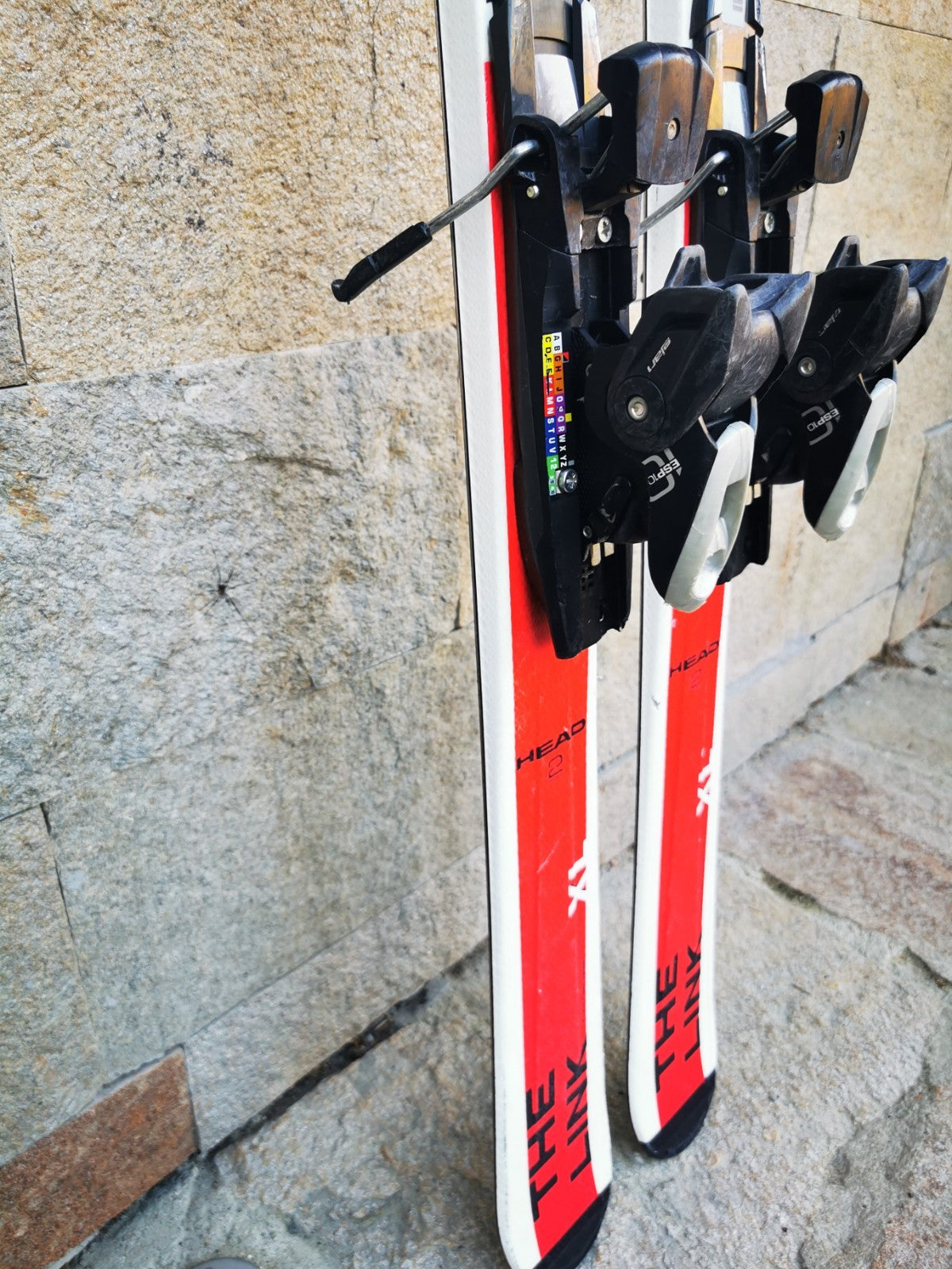 HEAD The Link R 170cm  Ski + Elan ESP 10 Bindings Adventure Winter Sport