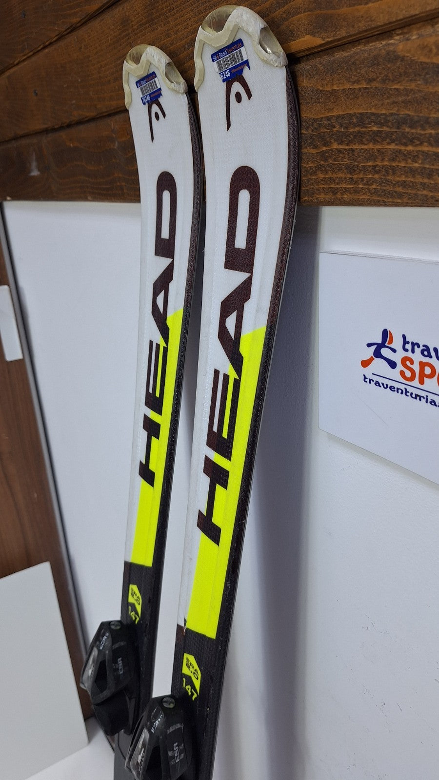 HEAD SupershapeTeam R SLR cm Ski + Elan ESR10 Bindungen Wintersport-Spaß