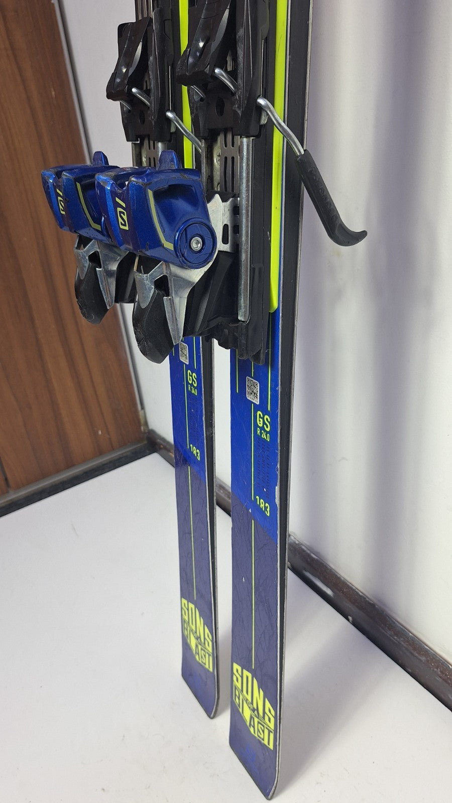 Sci Salomon S/Race Pro 24 GS Race 183 cm + Attacchi Salomon X16 LAB Sport Invernali