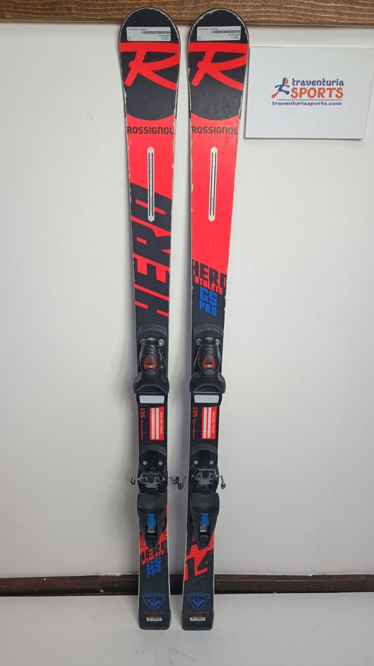 Rossignol Hero FIS  Pro 135 cm Ski + Look 10 Bindings Adventure