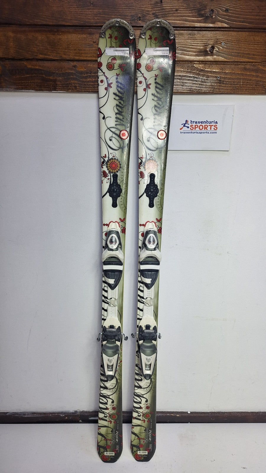 Dynastar Exclusive 153cm Ski + Rossignol 10 Bindings Fun Snow Winter Sport