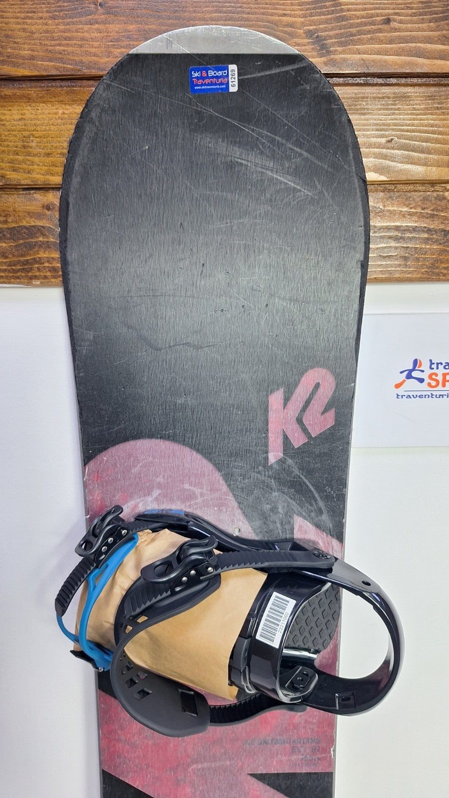 K2 Rental  EST.87  155W cm Snowboard + Brand New K2 M Bindings  Winter Snow Fun