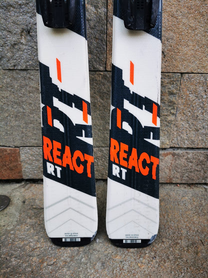 Rossignol REACT RT 163cm  Ski + Elan 10 Bindings Winter Sport Fun