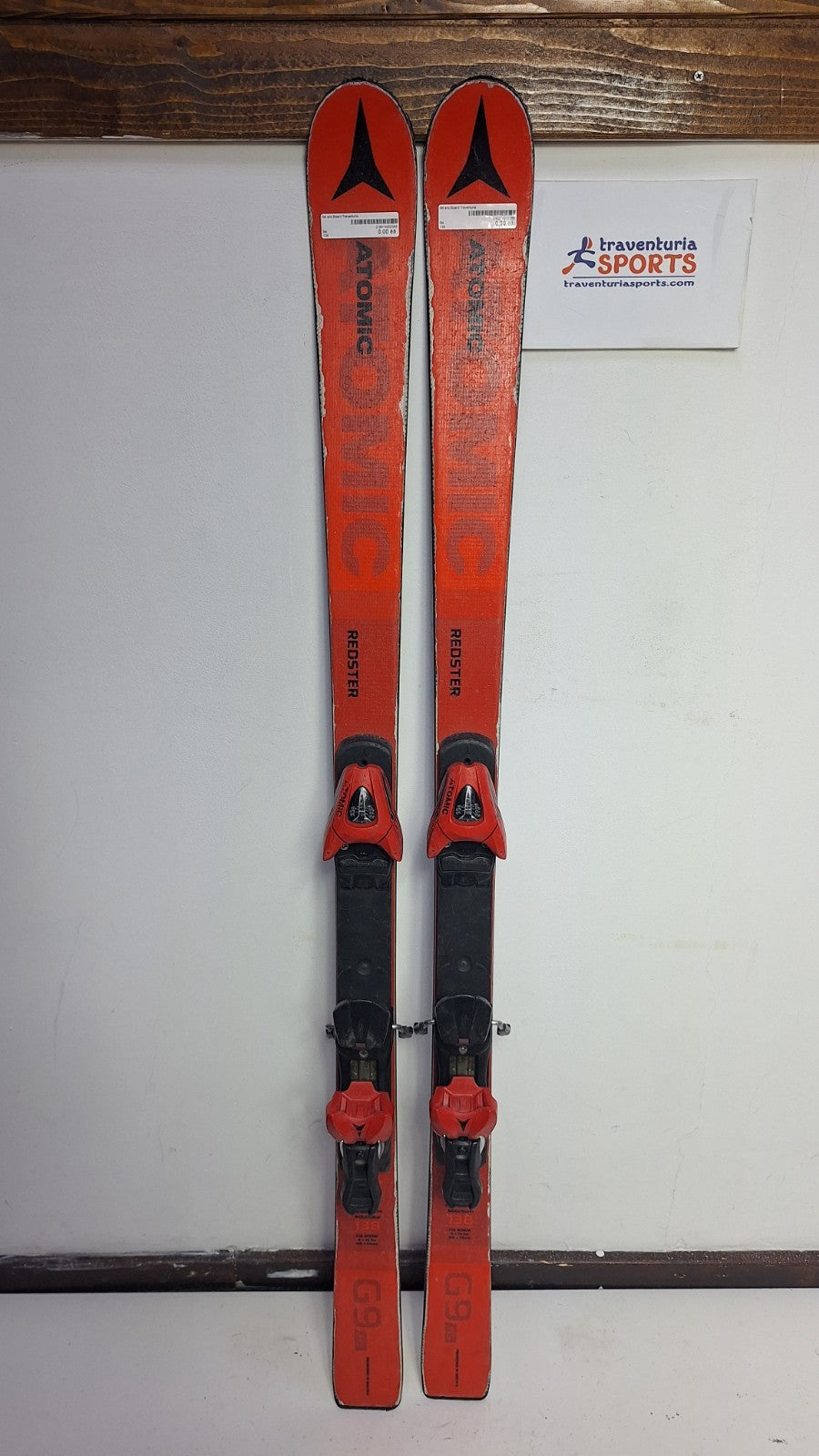 Atomic Redster G9 138 cm Skis + Atomic 7.5 Bindings Winter Fun Snow