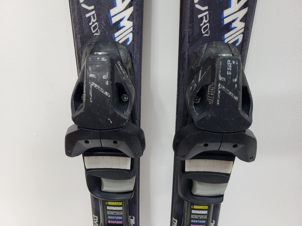 Dynamic VR 07 120 cm Ski + Elan ESP 7.5 Bindings Adventure Slope Winter