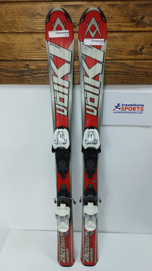Volkl Racetiger Junior 110 cm Ski + Marker 4.5 Bindings Fun Snow Winter Sport