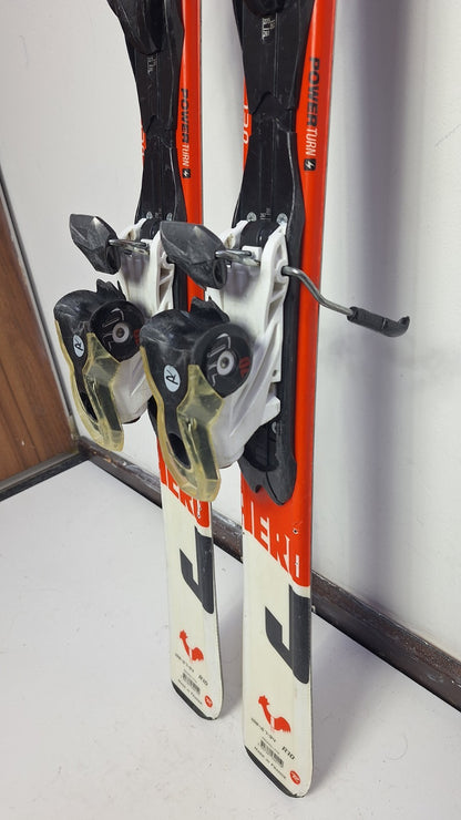 Rossignol Hero JR 130 cm Ski + Rossignol 7 Bindungen Wintersport Schnee
