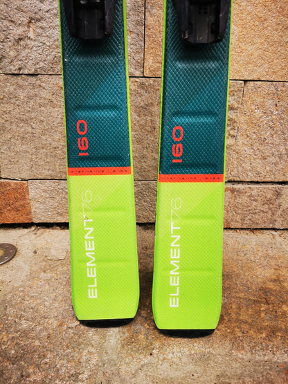Elan Element 76 160cm  Ski + Elan ESP 10 Bindings Adventure Winter Sport
