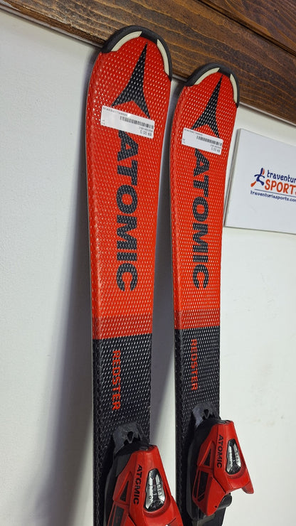 Atomic Redster J2 110 cm Ski + Atomic 4.5 Bindungen Wintersport Schneespaß