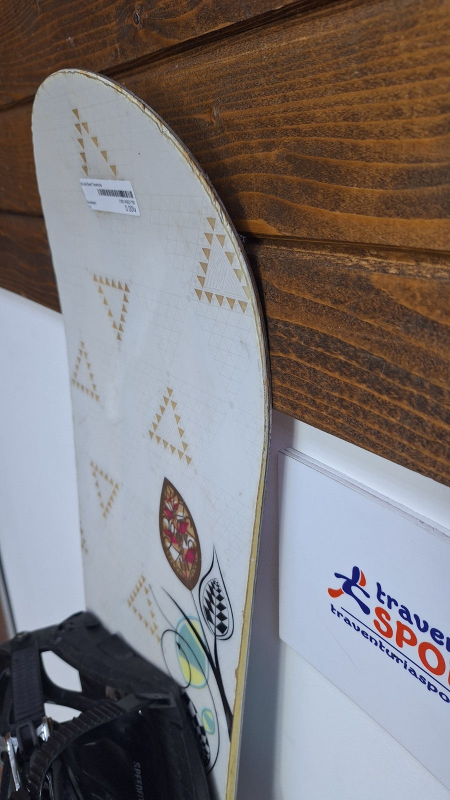 Snowboard Salomon Lotus 151 cm + attacchi Speedfit M Sport invernali sulla neve