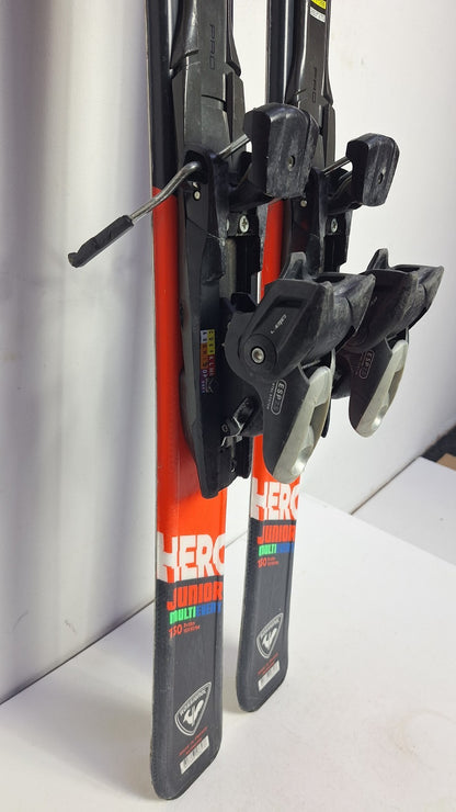 Rossignol Hero JR MultiEvent 130cm  Ski + Elan ESP 7.5 Bindings Winter Sport