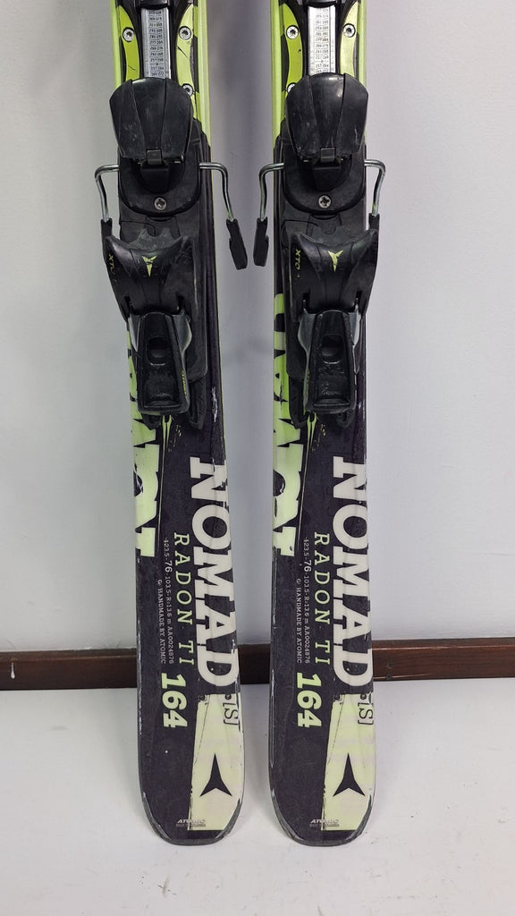 Atomic Nomad Radon Ti 164cm Ski + Atomic 12 Bindings Winter Sport