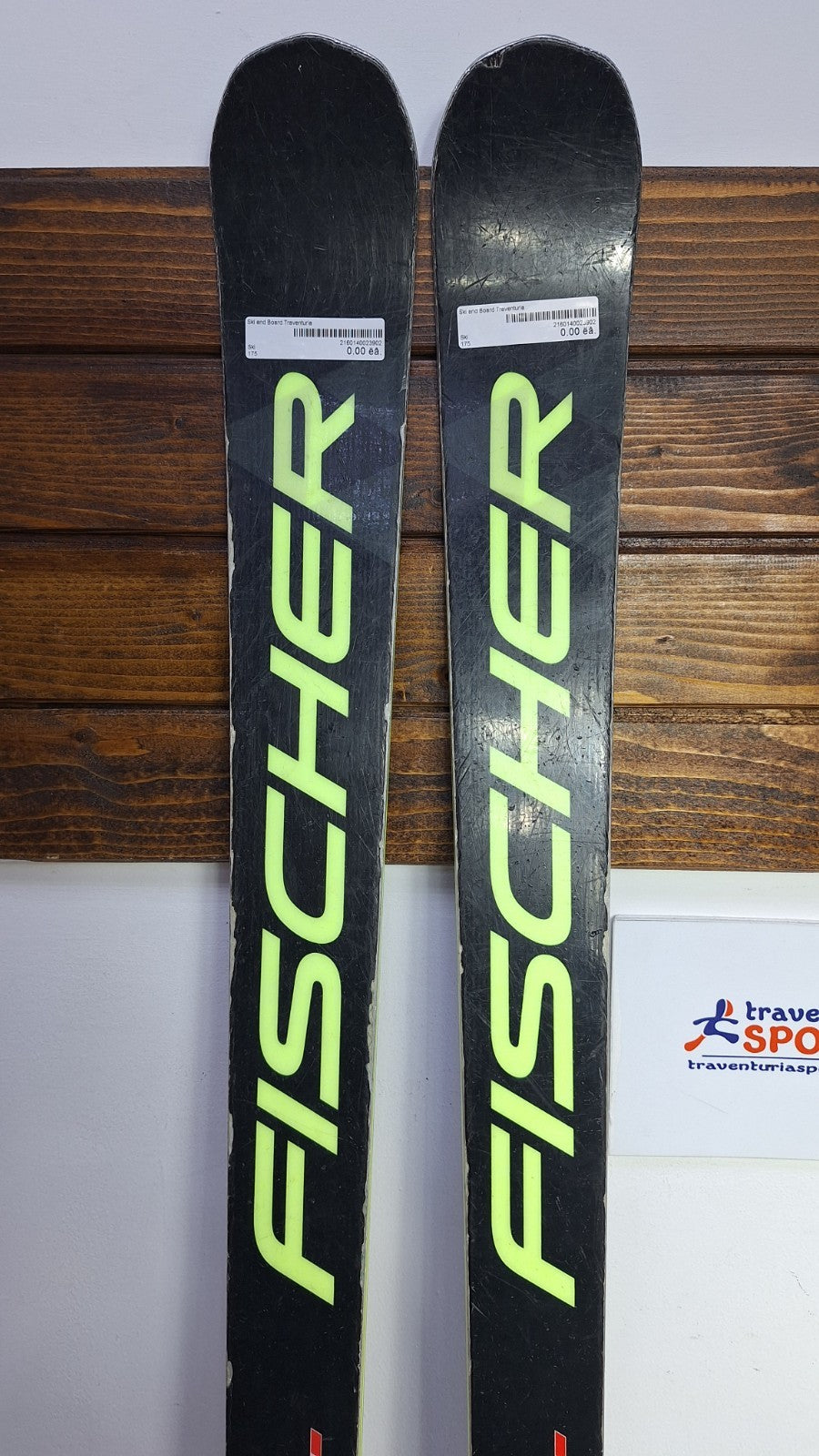 Fischer GS RC4 175cm  Ski + Fischer Z11 Bindings Adventure Winter Sport