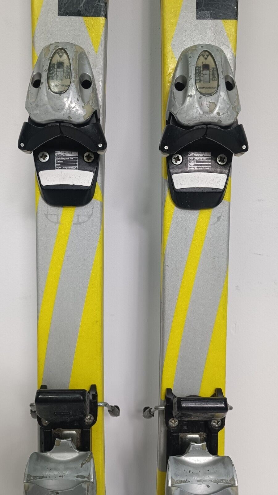 HEAD Team Racer 126 cm Ski + Fischer 4.5 Bindings Winter Sport Snow Outdoor Fun