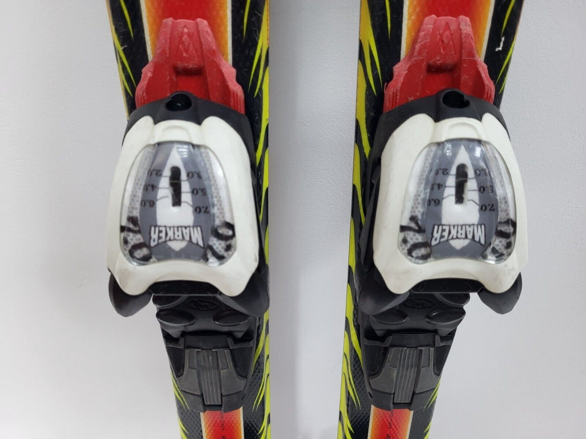 Völkl Racetiger GS R JR 130 cm Ski + Marker 7 Bindings Winter Sport Snow Fun