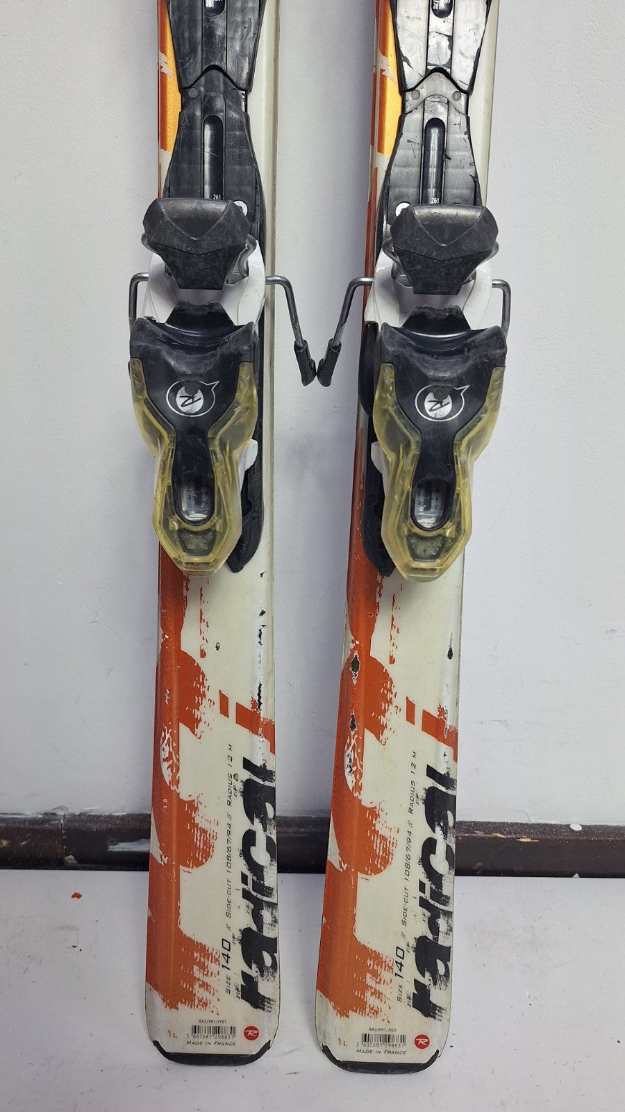 Rossignol Radical 140 cm Ski + Rossignol 7 Bindings Winter Sport Snow