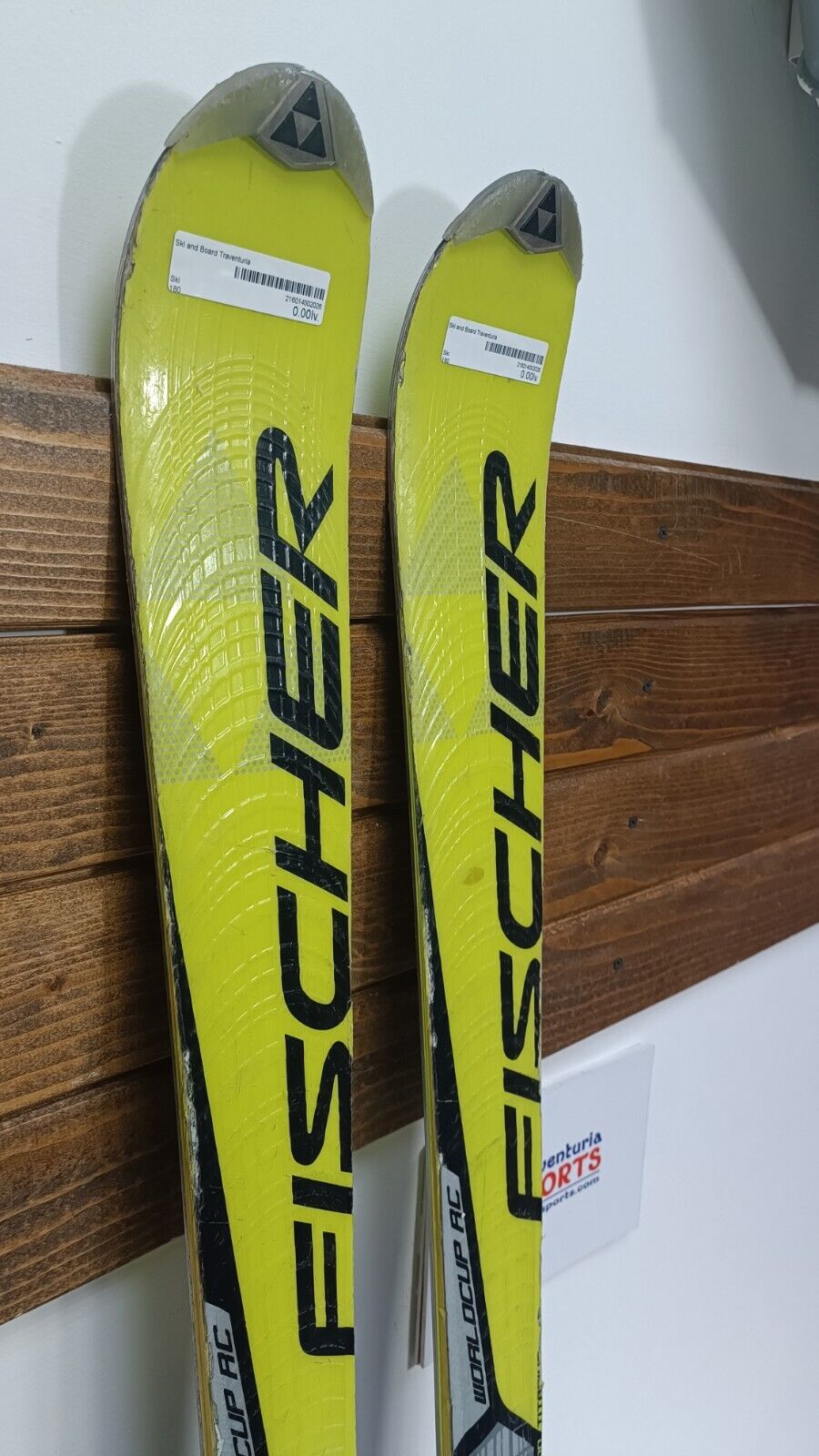 Fischer RC4 180 cm Ski + Tyrolia 12 Bindungen Wintersport