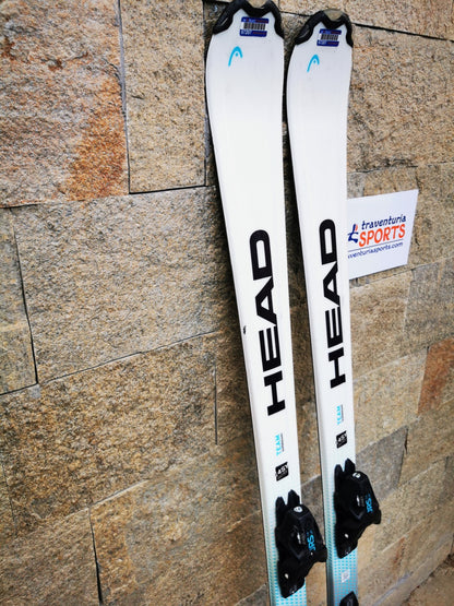 HEAD Supershape Team Easy 157cm  Ski + HEAD 7.5 Bindings  Winter Sport