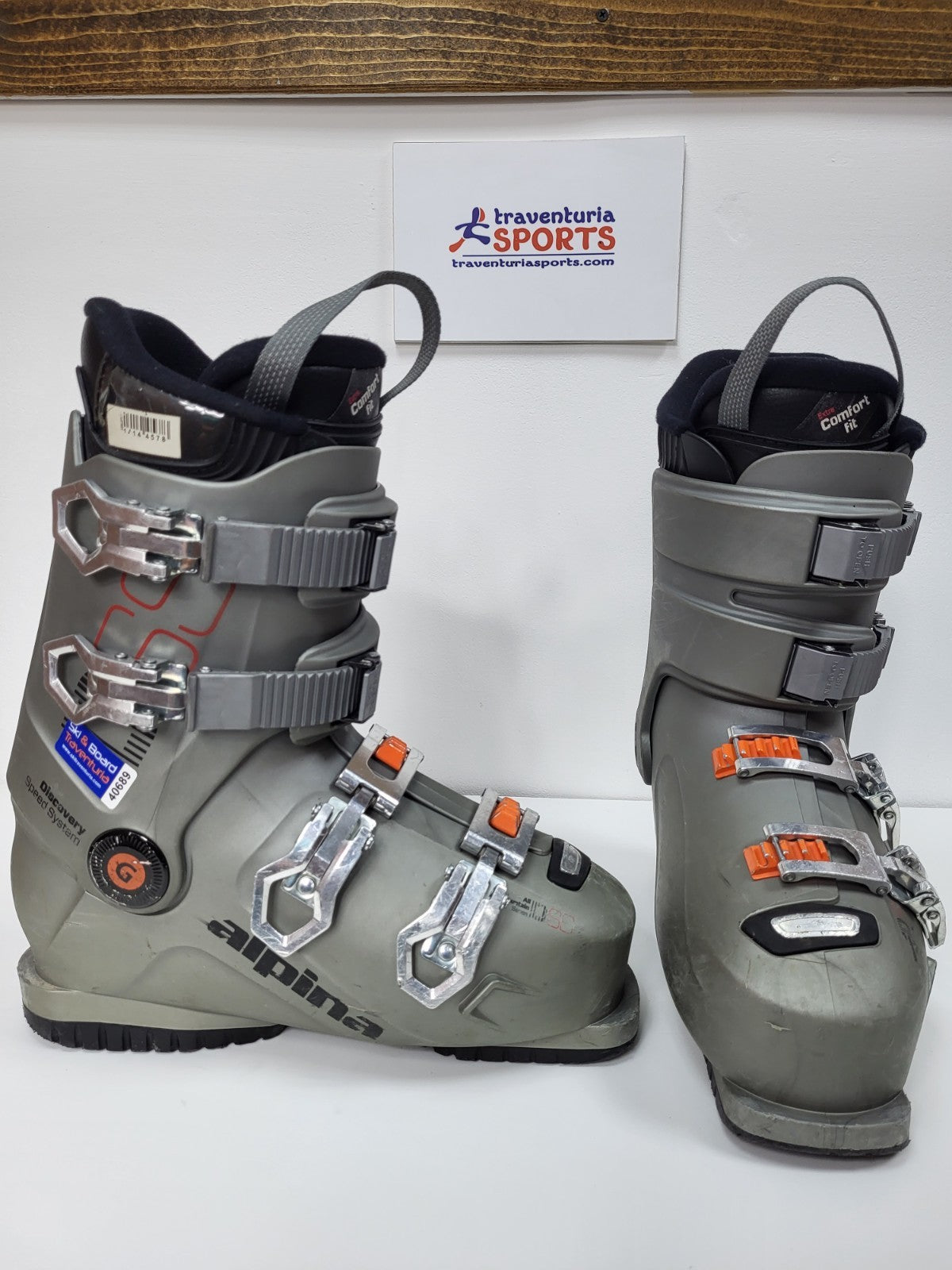 Alpina DSS RTL Ski Boots (EU 39 2/3; UK 6 1/4; Mondo 255) Winter