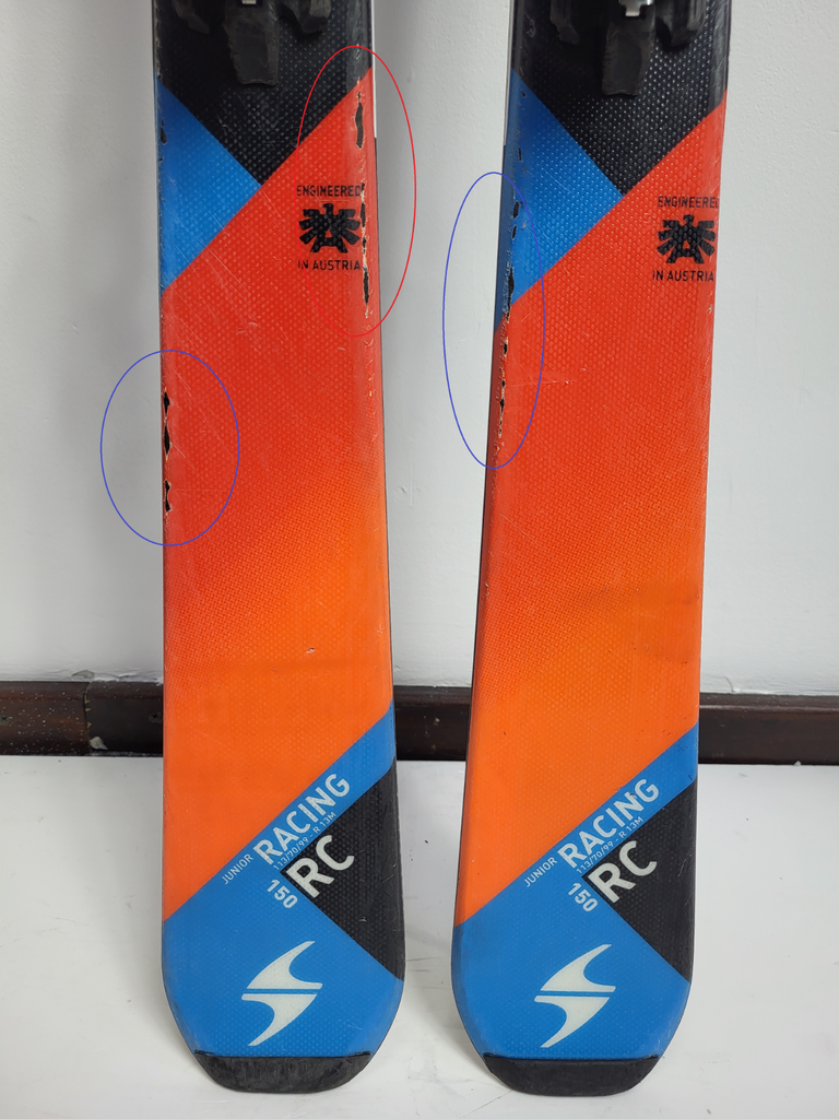 Blizzard RC Racing 150cm Ski + Marker 7 Bindings Winter Sport