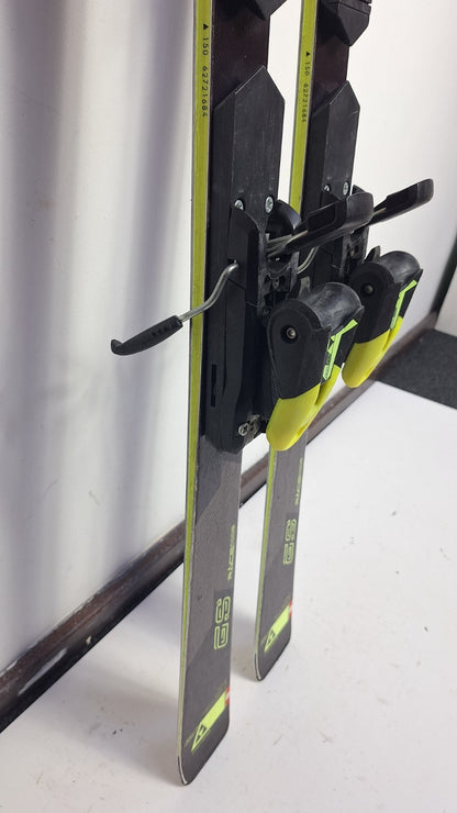 Fischer RC4 World Cup GS 150cm Skis + Fischer 9 Bindings Winter Fun Snow