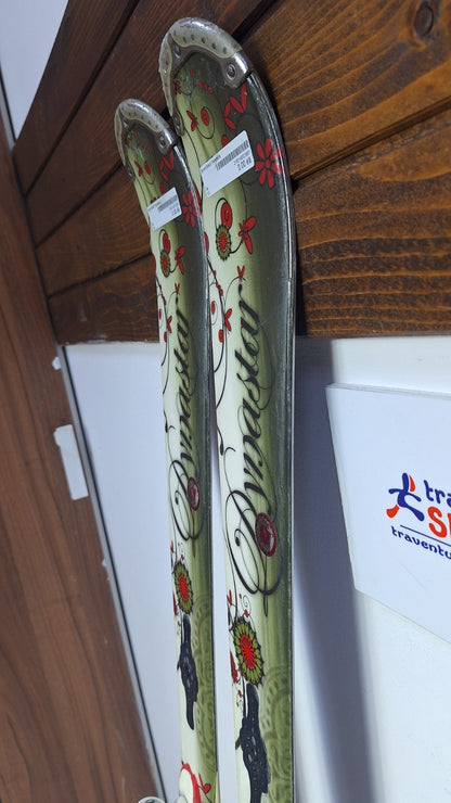 Dynastar Exclusive 153cm Ski + Rossignol 10 Bindings Fun Snow Winter Sport