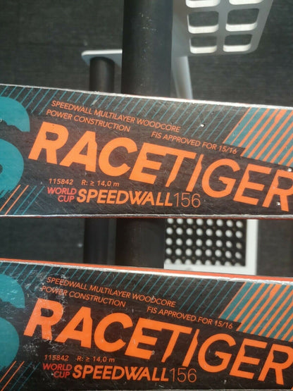 Sci Völkl Racetiger Speedwall 156 cm + attacchi Marker Race 10 Divertimento invernale sulla neve