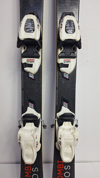Nordica Combi Pro S 120  120cm Skis + Marker 7  Bindings Winter Sport Snow