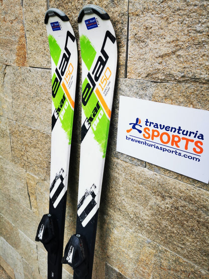 Elan Exar Pro 150cm  Ski + Elan  ESR 10 Bindings Adventure Winter Sport