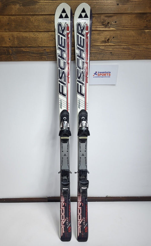 Fischer Progressor 8 170 cm Ski + Fischer 13 Bindungen Wintersport Schnee