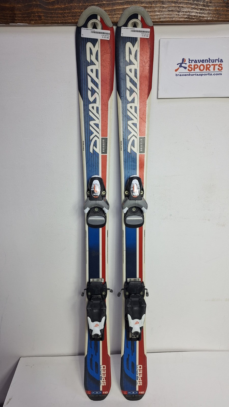 Dynastar Speed 110cm Ski + Look 4.5 Bindings Fun Snow Winter Sport
