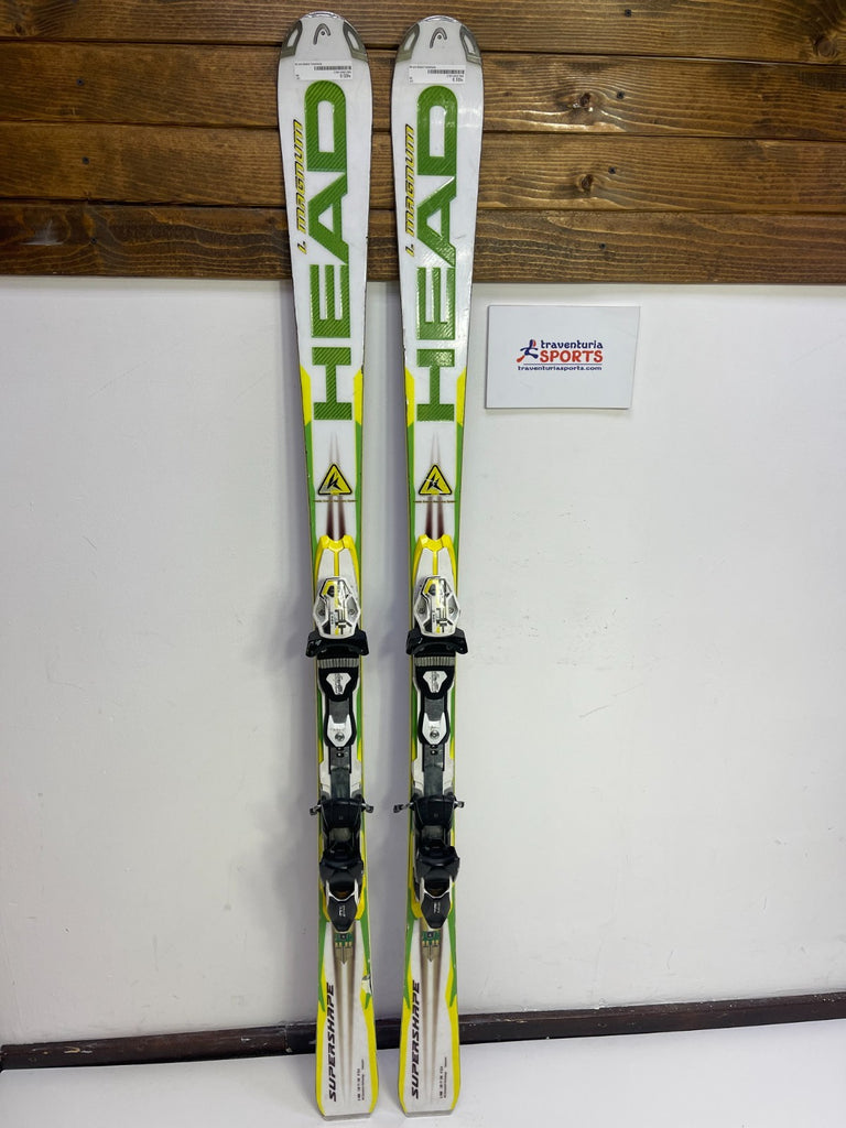 HEAD Supershape i.Magnum 163 cm Ski + HEAD 11 Bindungen KERS Sport Adventure